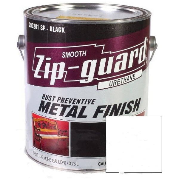 Краска для металла Zip Guard гладкая белая ( G-3,785л )