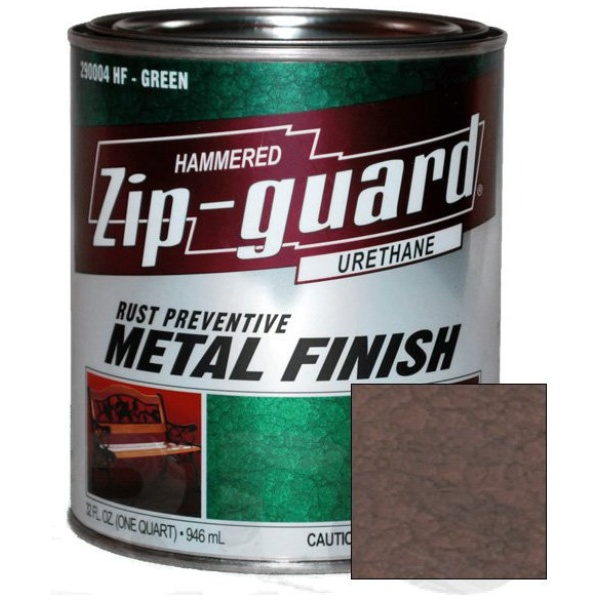 Краска для металла Zip Guard молотковая коричневая ( Q-946 мл )