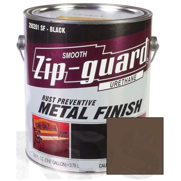 Краска для металла Zip Guard гладкая коричневая ( G-3,785л )