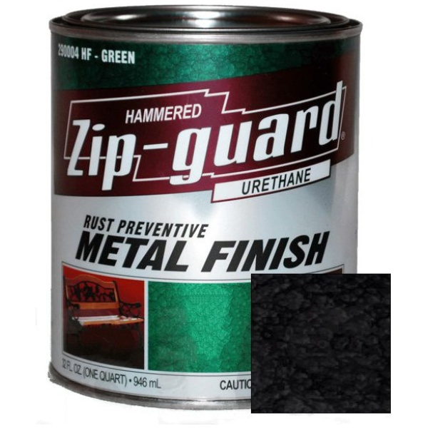Краска для металла Zip Guard молотковая черная ( G-3,785л )