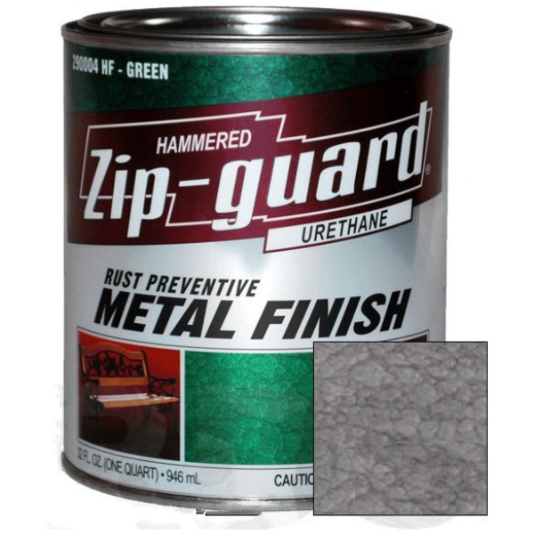 Краска для металла Zip Guard молотковая серая ( Q-946 мл )
