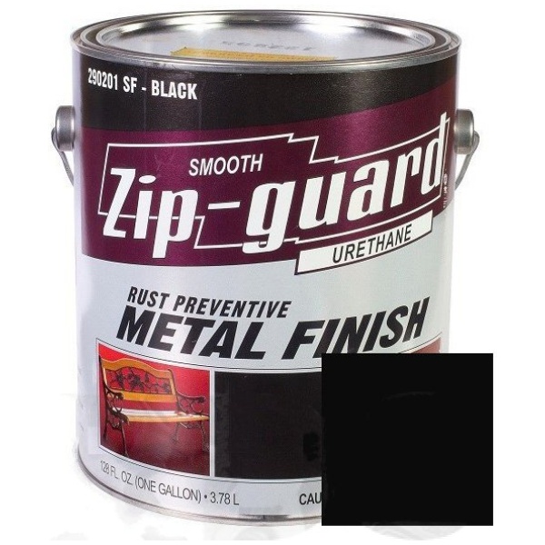 Краска для металла Zip Guard матовая черная ( G-3,785л )