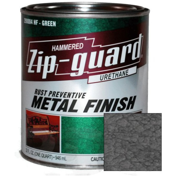 Краска для металла Zip Guard молотковая темно-серая ( Q-946 мл )