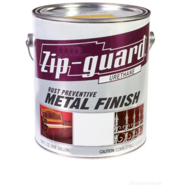 Краска для металла Zip Guard гладкая белая ( Q-946 мл )
