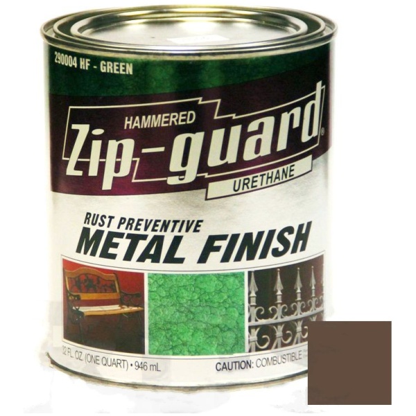 Краска для металла Zip Guard гладкая коричневая ( Q-946 мл )